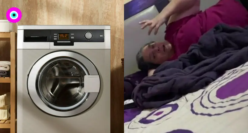 Hombre le regala una lavadora a su madre y ella es malagradecida
