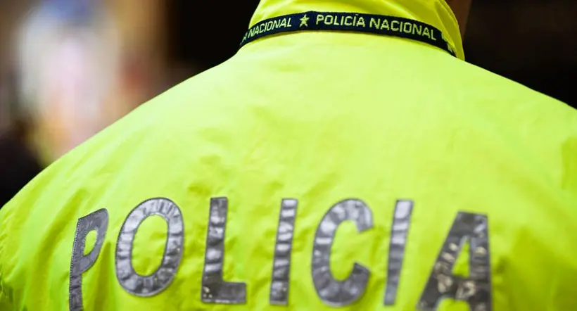 Policía de Colombia. En referencia con el agarrón con indígenas en Medellín.
