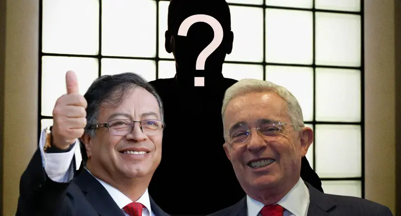 Gustavo Petro y Álvaro Uribe, ilustran nota sobre quién es Héctor Carvajal, el abogado que arregla sus reuniones y podría ser Fiscal General de la Nación.