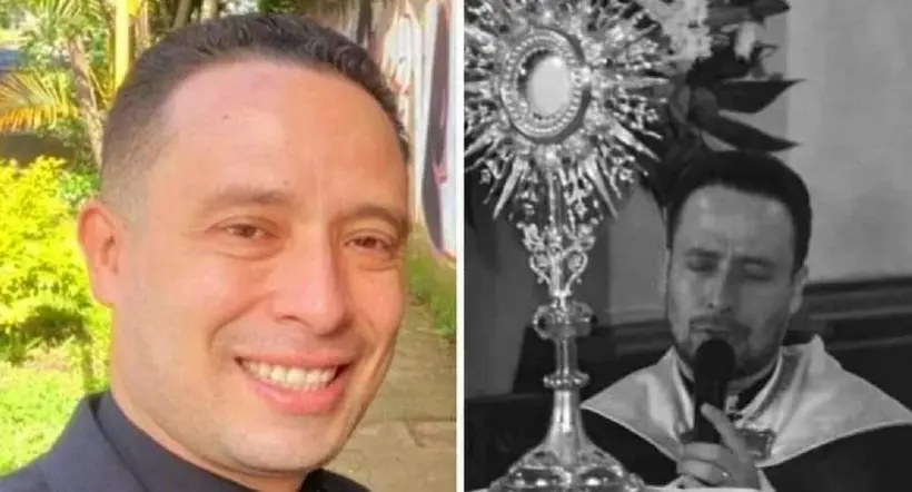 Javier Eduardo González Pertuz, sacerdote hallado muerto en Medellín. 