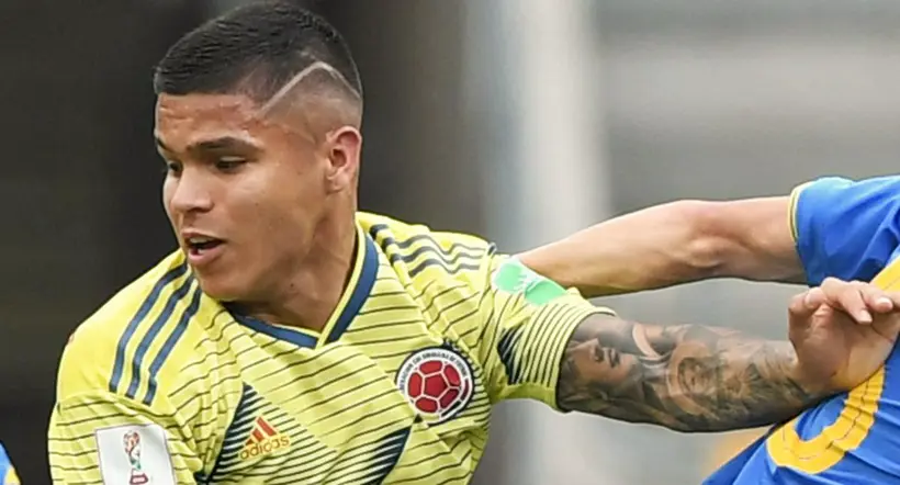 'Cucho' Hernández, integrante de la nomina titular de Selección Colombia contra Estados Unidos