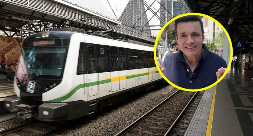 [Video] A Juan Diego Alvira le ofrecieron "vicio" en Medellín durante reportaje del metro