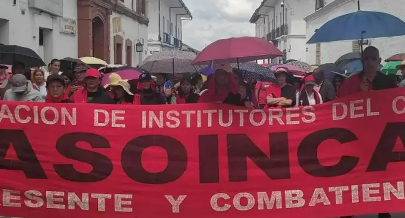 Los profesores del Cauca advirtieron al Gobierno de Gustavo Petro que los escuche y, si no es así, anunciaron que se tomarán toda Bogotá. 