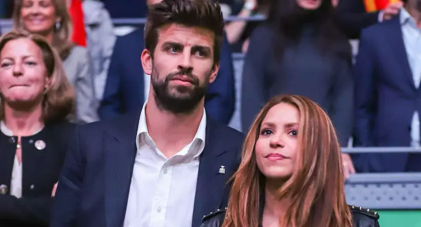 Foto de Gerard Piqué y Shakira, en nota de Shakira tomó medida con Clara Chía, mientras de Gerard Piqué dan malas opiniones