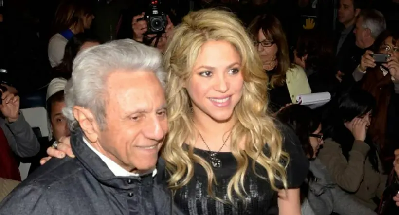 Shakira: suspenden a última hora cirugía de su padre William Mebarak.