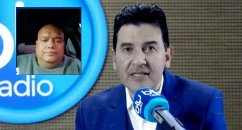 Taxista en Bogotá tiene cruce con Néstor Morales en Blu Radio