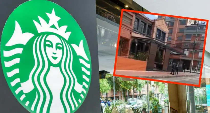 Atracaron Starbucks de exclusiva zona de Bogotá: 4 hombres entraron con armas al lugar