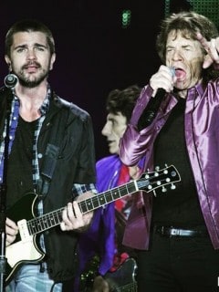 Juanes en concierto de lsos Rolling Stones