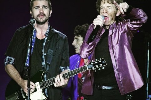 Juanes en concierto de lsos Rolling Stones