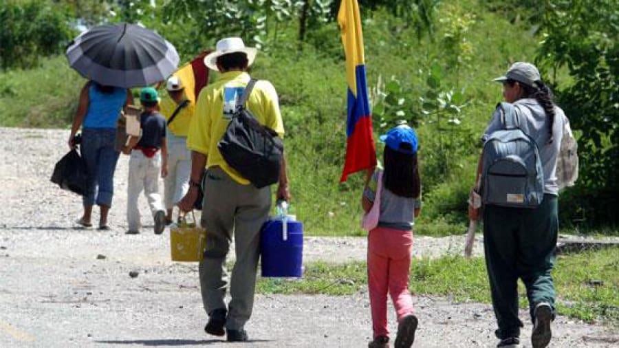 Desplazados en Chocó