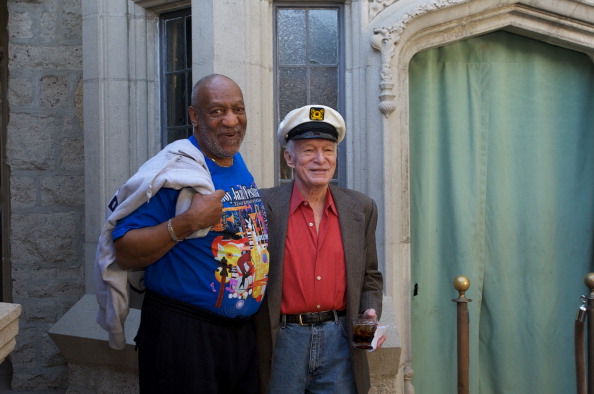 Bill Cosby y Hugh Hefner