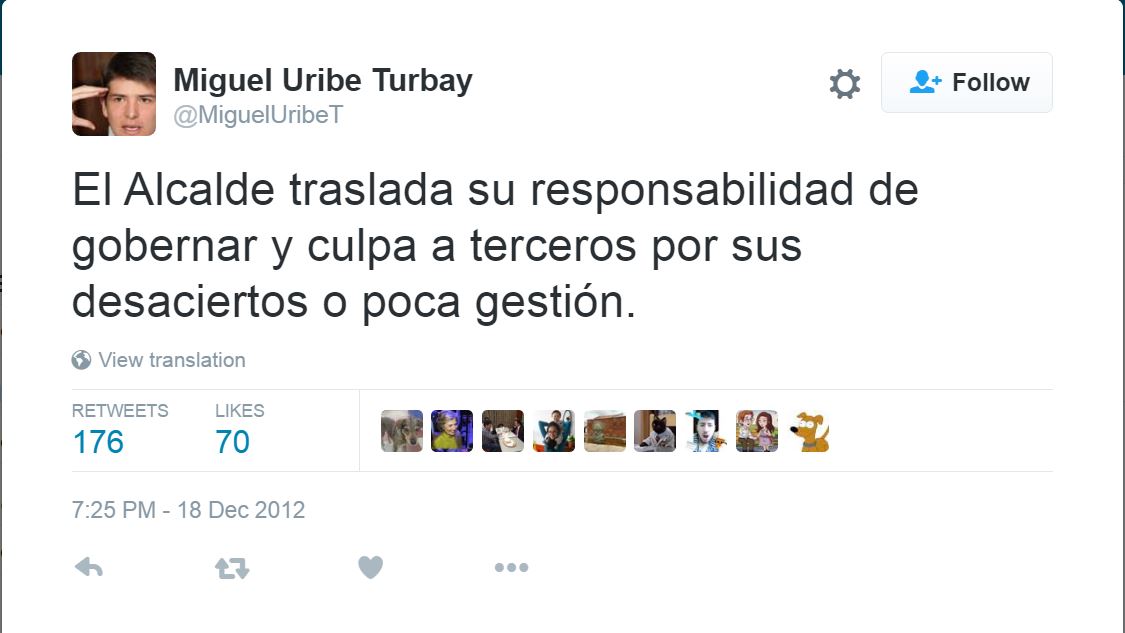Miguel Uribe Tuit