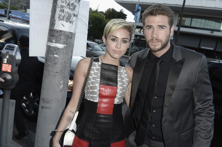 Miley Cyrus y Liam Hemsworth