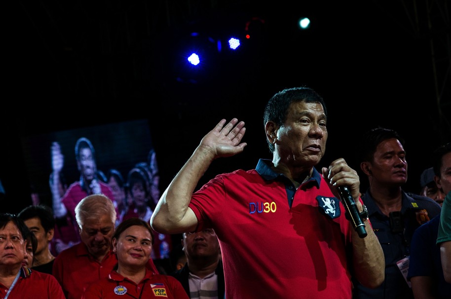 Philippines Presidential Candidates Final Campaign Rally In Manila