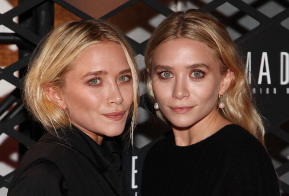 NEW YORK, NY - SEPTEMBER 05: Mary-Kate Olsen and Ashley Olsen attend the Lexus Design Disrupted Fashion Event at SIR Stage 37 on September 5, 2013 in New York City. (Photo by Taylor Hill/Getty Images)