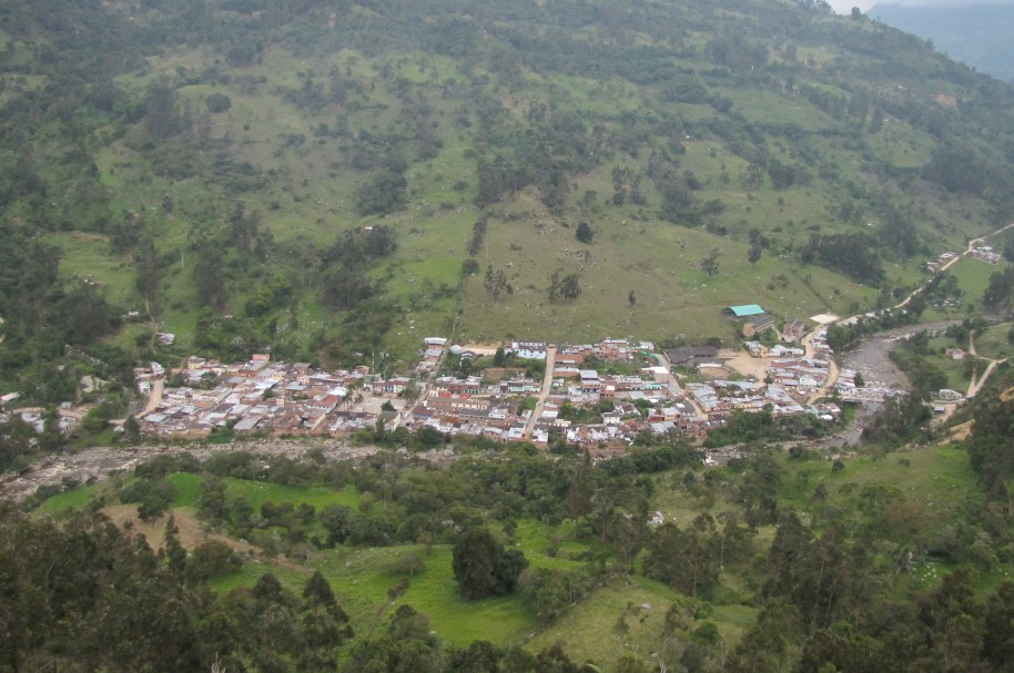 Este es el municipio de Cabrera, vecino de Sumapaz y a tres horas del  casco urbano de Bogotá