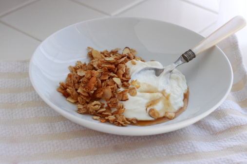 Granola and Greek Yogurt