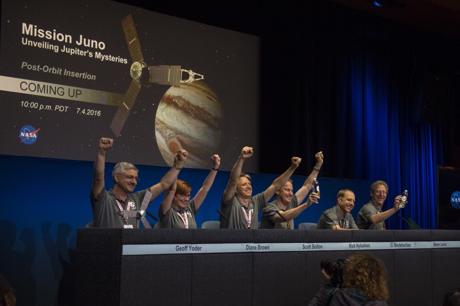 Juno Jupiter Orbit Insertion (JOI)