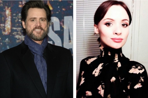 Jim Carrey y Cathriona White pareja