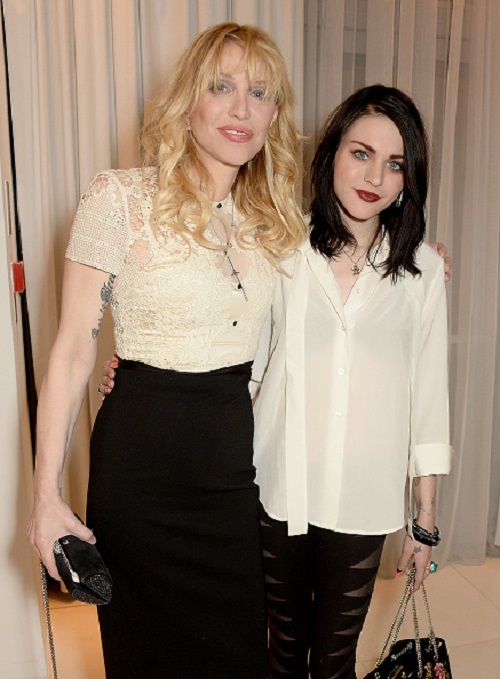 attends a special In Conversation event with Courtney Love as part of the Liberatum 'Women in Creativity' series presented by St Martins Lane on March 21, 2016 in London, England.