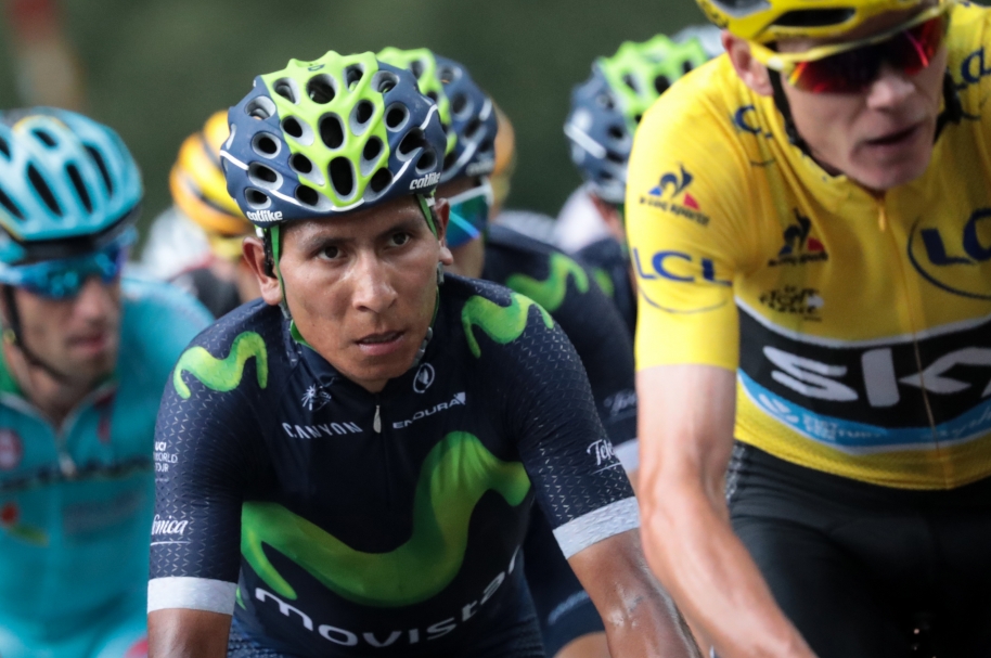 Nairo Quintana y Chris Froome