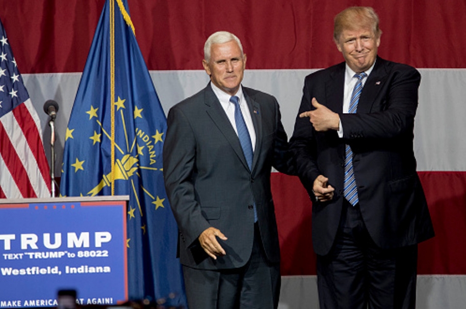 Pence y Trump Pence y Trump