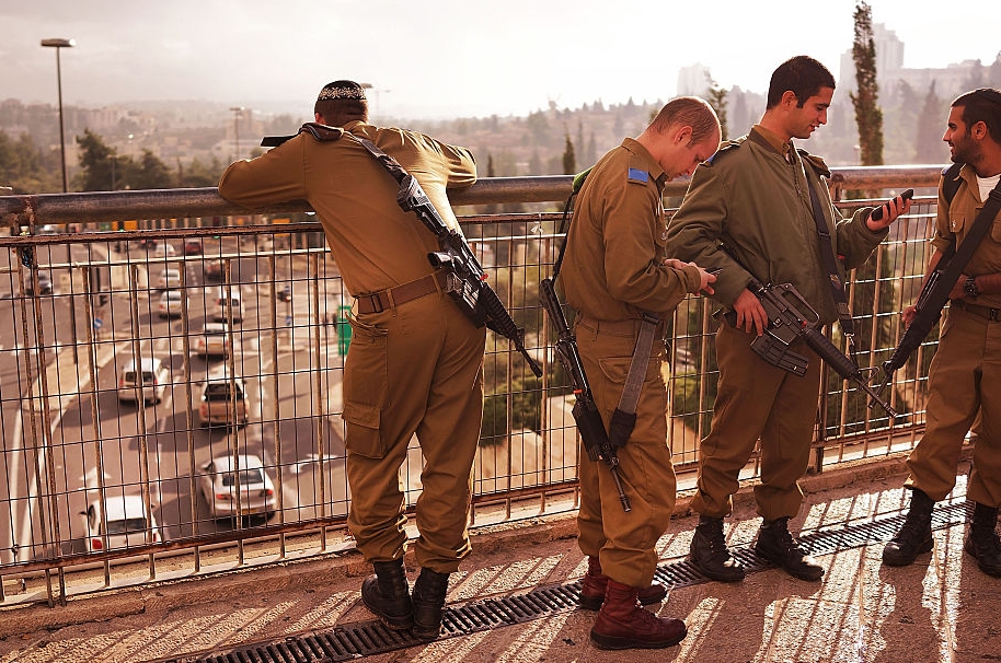 Soldados del ejército de Israel.
