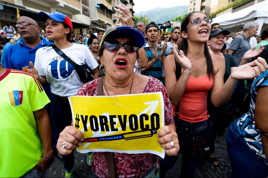 Marcha por revocatorio en Venezuela