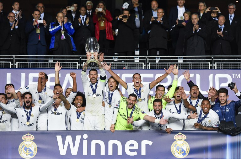 Real Madrid campeón de la Supercopa 2016