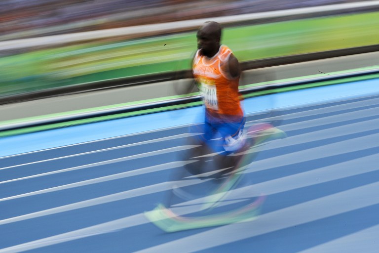 El atleta Churandy Martina, de Países Bajos, compitió en los 200 metros. Pulzo.com