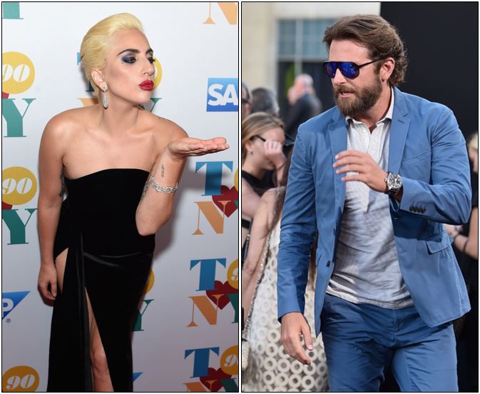 Lady Gaga  y Bradley Cooper.
