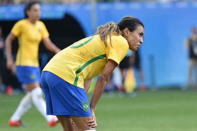 Marta, jugadora de Brasil