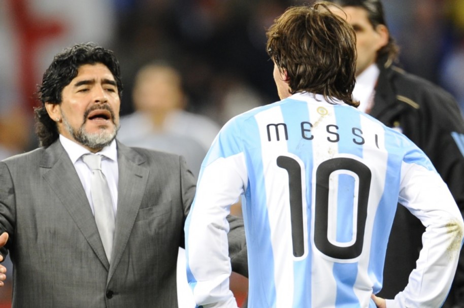 Maradona Messi