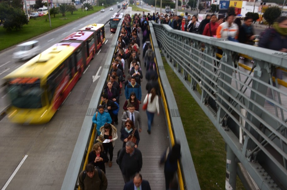 Atracos en Transmilenio se registran en horas de mayor flujo de pasajeros