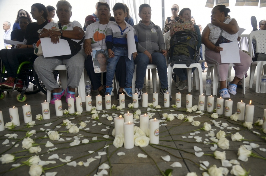 Víctimas del conflicto colombiano