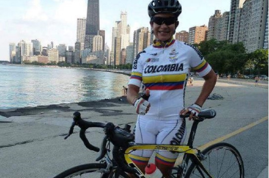 Ciclista Ana Cristina Sanabria