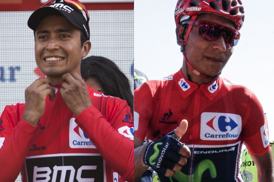 Darwin Atapuma y Nairo Quintana como líderes de La Vuelta a España