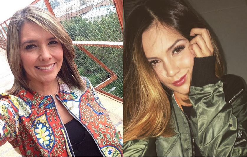 Mónica Rodríguez, presentadora de 'Día a Día', y Lina Tejeiro, actriz - Pulzo.com