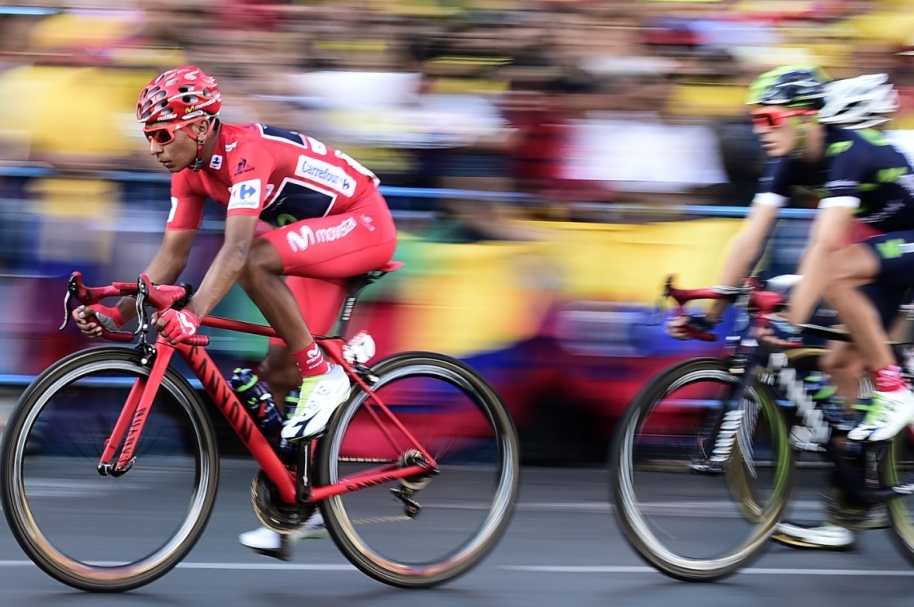 Nairo Quintana en al Vuelta a España