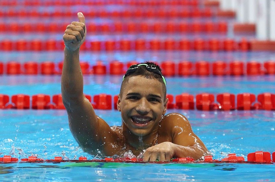 Carlos Serrano ganó diploma Paralímpico al logar el 4° lugar en los 50 m mariposa