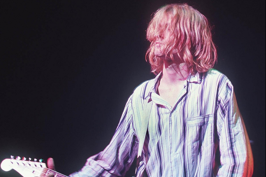 Cantante de Nirvana Kurt Cobain