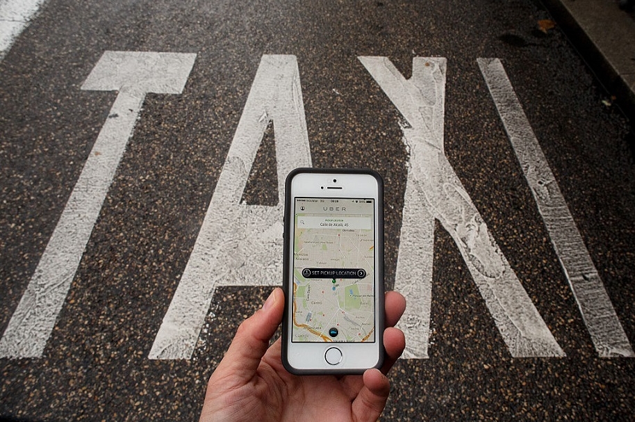 Disputa entre Uber y taxistas