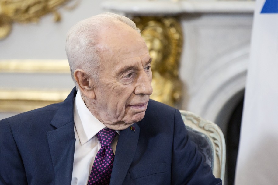 Expresidente israelí Shimon Peres