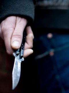 Ataque con cuchillo