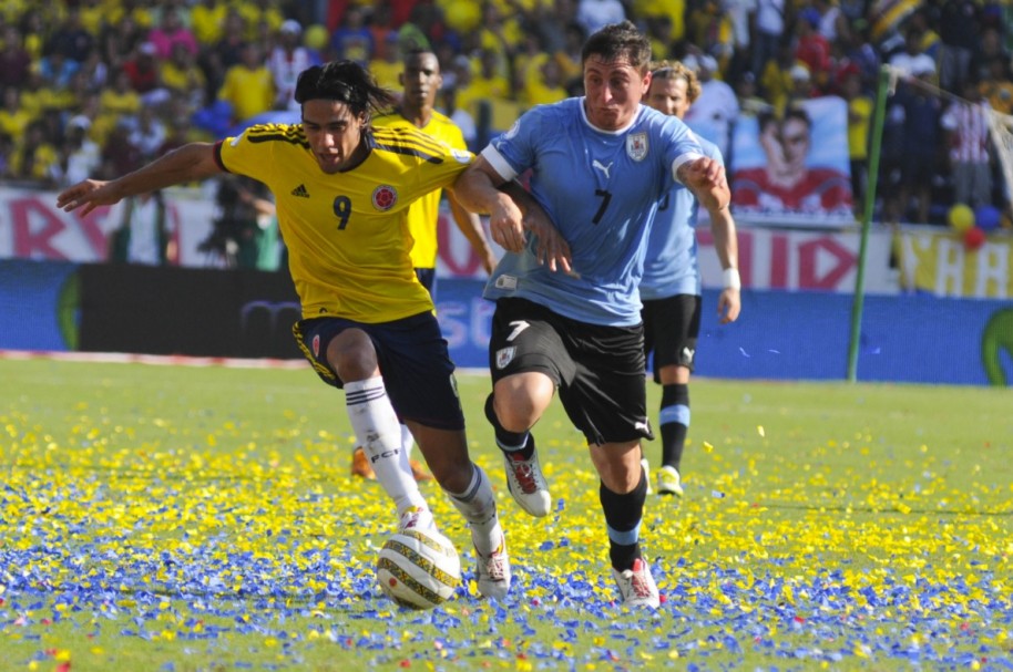 Colombia vs. Uruguay rumbo a Brasil 2014
