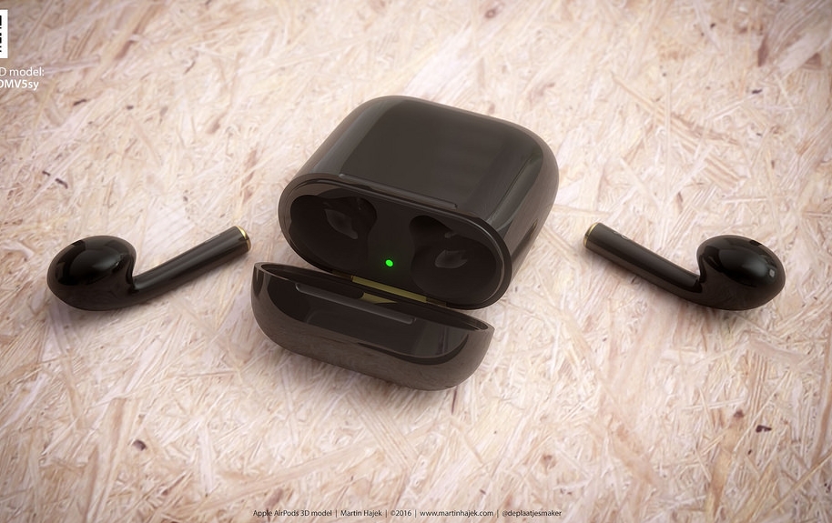 Los Apple AirPods en color negro