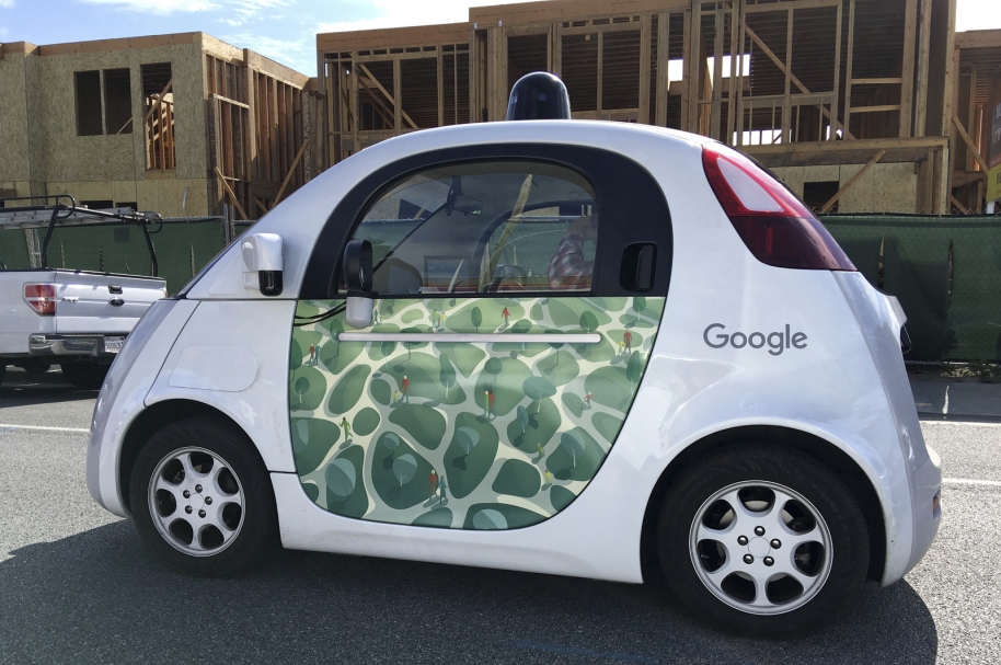 Vehículo sin conductor de Google en Montana, Estados Unidos