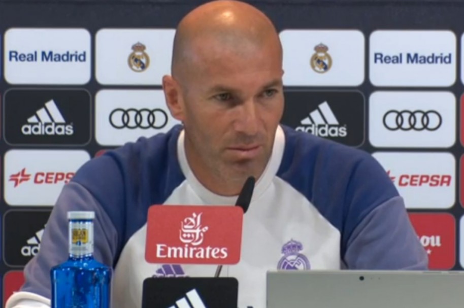 Zinedina Zidane rueda de prensa