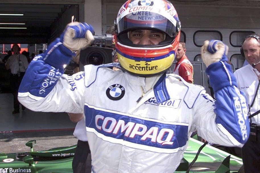 Juan Pablo Montoya en sus tiempos en F1