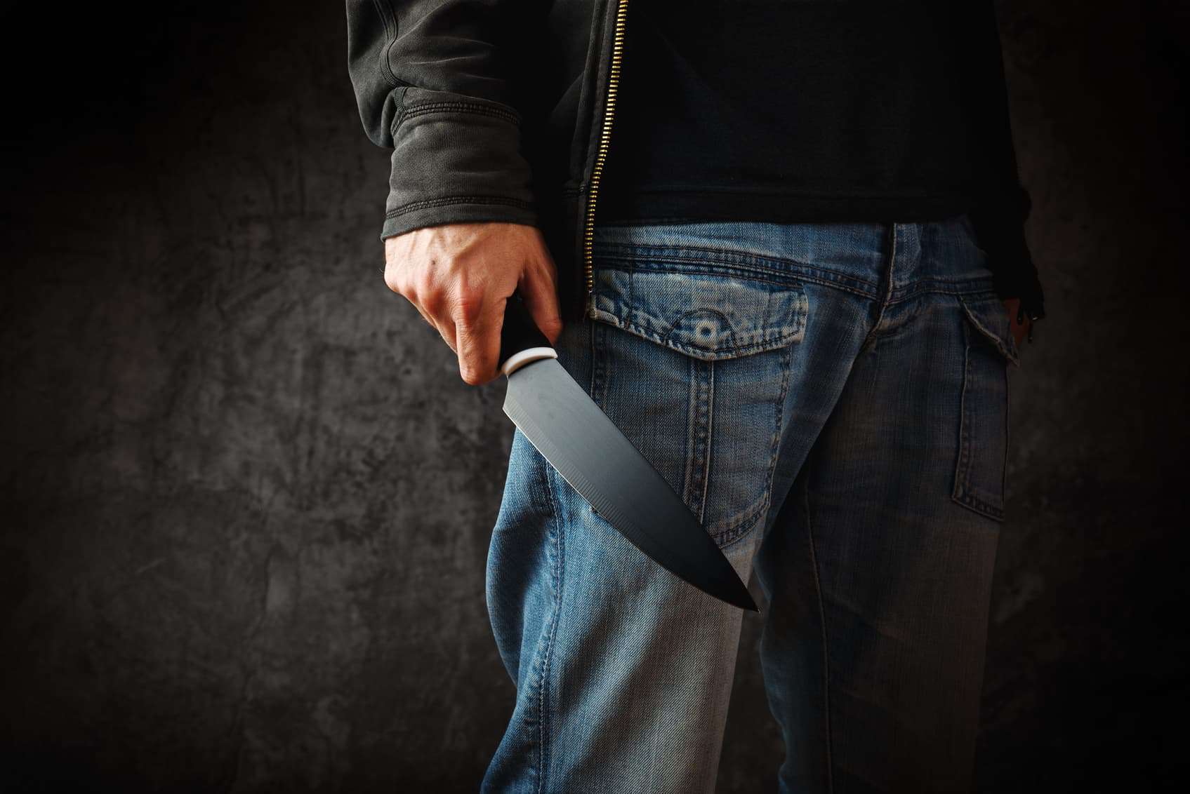 Hombre con cuchillo